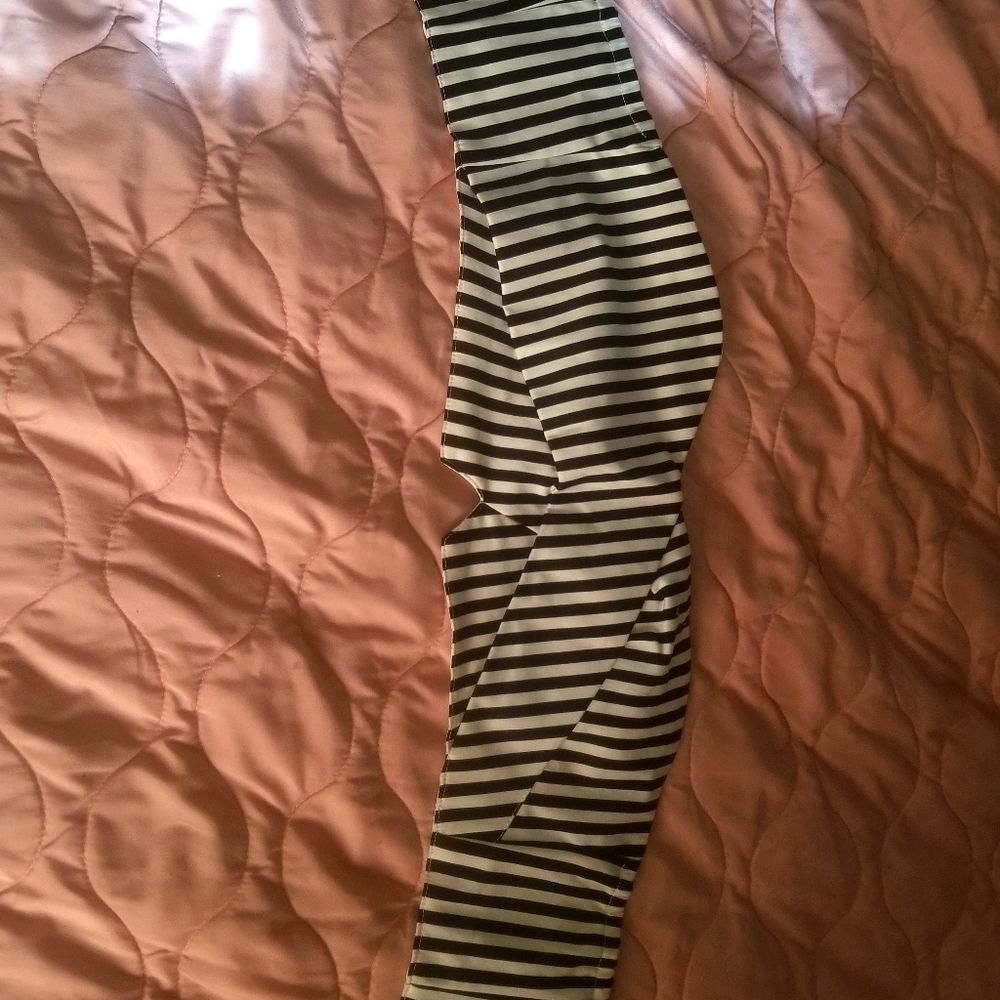 Striped crop top